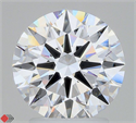 Lab Grown Diamond 2.62 Carats, Round with Ideal Cut, D Color, VVS1 Clarity and Certified by IGI