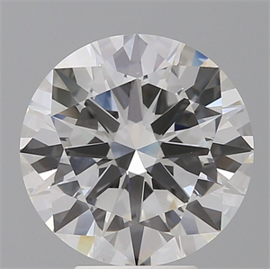 Picture of Lab Grown Diamond 5.05 Carats, Round with Excellent Cut, E Color, VVS2 Clarity and Certified by IGI