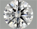 Lab Grown Diamond 1.05 Carats, Round with Ideal Cut, E Color, VS1 Clarity and Certified by IGI
