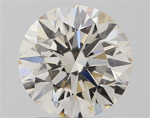 Foto Diamante Natural 2.01 quilates, Redondo , Color J, claridad IF y certificado IGI de