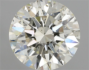 Foto Diamante Natural 1.00 quilates, Redondo , Color L, claridad SI2 y certificado GIA de