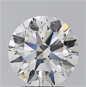 Natural Diamond 3.06 Carats, Round with Excellent Cut, G Color, VVS2 Clarity and Certified by GIA