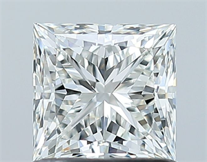 Picture of Natural Diamond 1.04 Carats, Princess with  Cut, I Color, VS1 Clarity and Certified by GIA