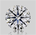 Natural Diamond 0.81 Carats, Round with Excellent Cut, F Color, VVS2 Clarity and Certified by GIA