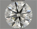 Natural Diamond 0.41 Carats, Round with Very Good Cut, K Color, VVS1 Clarity and Certified by IGI