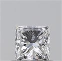 Diamante Natural 0.60 quilates, Princesa , Color D, claridad VS1 y certificado GIA