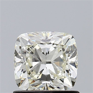 Picture of Natural Diamond 0.90 Carats, Cushion with  Cut, J Color, VS1 Clarity and Certified by GIA