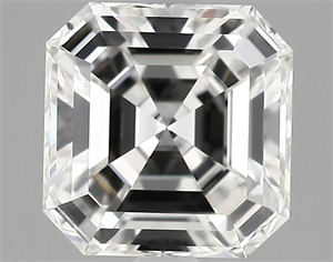 Foto Diamante Natural 2.01 quilates, Asscher , Color H, claridad VS1 y certificado GIA de