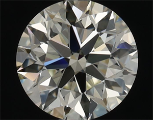 Picture of Natural Diamond 0.90 Carats, Round with Excellent Cut, L Color, VVS2 Clarity and Certified by HRD
