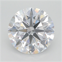 Lab Grown Diamond 6.17 Carats, Round with Excellent Cut, E Color, VVS1 Clarity and Certified by GIA