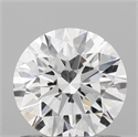Lab Grown Diamond 0.81 Carats, Round with Ideal Cut, D Color, VVS2 Clarity and Certified by IGI