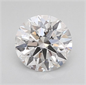 Del inventario de diamantes de laboratorio, 1.02 quilates, Redondo , Color D, claridad VVS2 y certificado IGI