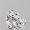 Natural Diamond 2.07 Carats, Heart with  Cut, F Color, VS2 Clarity and Certified by GIA