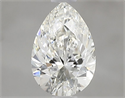 Diamante Natural 1.02 quilates, De pera , Color J, claridad SI2 y certificado GIA