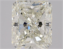 Natural Diamond 1.01 Carats, Radiant with  Cut, K Color, VVS1 Clarity and Certified by GIA