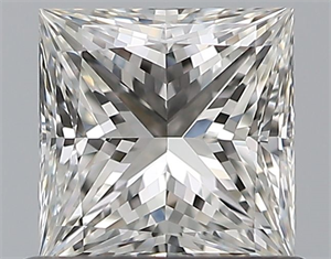 Foto Diamante Natural 0.72 quilates, Princesa , Color G, claridad VS1 y certificado GIA de