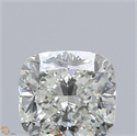 Natural Diamond 0.71 Carats, Cushion with  Cut, K Color, VVS2 Clarity and Certified by GIA