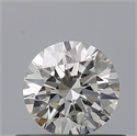 Diamante Natural 0.50 quilates, Redondo , Color G, claridad IF y certificado IGI