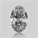 Natural Diamond 0.69 Carats, Oval with  Cut, E Color, VS2 Clarity and Certified by GIA