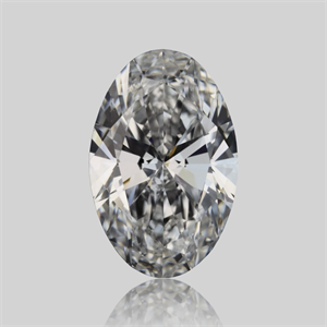 Picture of Natural Diamond 0.69 Carats, Oval with  Cut, E Color, VS2 Clarity and Certified by GIA