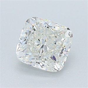 Foto Diamante Natural 0.90 quilates, Del cojín , Color J, claridad SI1 y certificado GIA de