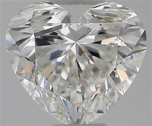 Picture of Natural Diamond 1.21 Carats, Heart with  Cut, G Color, IF Clarity and Certified by GIA
