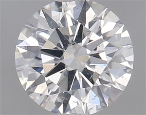 Foto Diamante Natural 0.60 quilates, Redondo , Color E, claridad SI2 y certificado GIA de