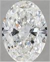 Diamante Natural 3.51 quilates, Ovalado , Color G, claridad SI1 y certificado GIA