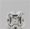 Diamante Natural 0.90 quilates, Asscher , Color I, claridad VVS2 y certificado GIA