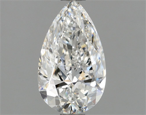 Picture of Natural Diamond 0.90 Carats, Pear with  Cut, E Color, VVS2 Clarity and Certified by GIA