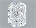 Natural Diamond 0.50 Carats, Radiant with  Cut, D Color, VS1 Clarity and Certified by GIA