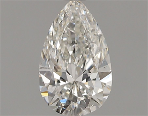 Picture of Natural Diamond 0.50 Carats, Pear with  Cut, G Color, SI2 Clarity and Certified by GIA
