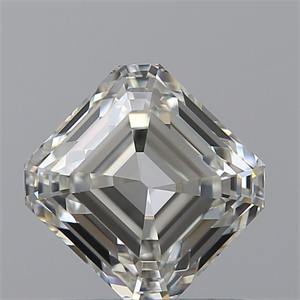 Foto Diamante Natural 0.91 quilates, Asscher , Color J, claridad VS1 y certificado GIA de