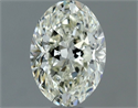 Diamante Natural 0.69 quilates, Ovalado , Color K, claridad VVS2 y certificado IGI
