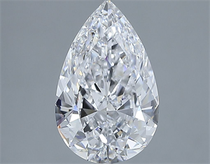 Foto Diamante Natural 1.86 quilates, De pera , Color D, claridad VS2 y certificado GIA de