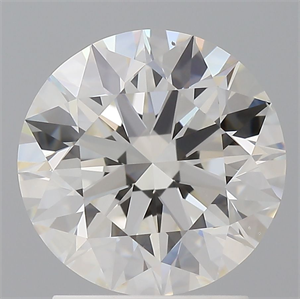 Picture of Natural Diamond 2.15 Carats, Round with Excellent Cut, H Color, VS2 Clarity and Certified by GIA