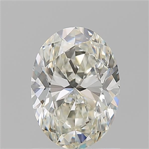 Picture of Natural Diamond 1.20 Carats, Oval with  Cut, K Color, VVS1 Clarity and Certified by GIA