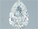 Natural Diamond 1.01 Carats, Pear with  Cut, H Color, VVS2 Clarity and Certified by IGI