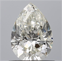 Natural Diamond 0.80 Carats, Pear with  Cut, H Color, VVS1 Clarity and Certified by IGI