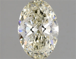 Picture of Natural Diamond 1.30 Carats, Oval with  Cut, K Color, VVS2 Clarity and Certified by GIA