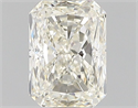Natural Diamond 0.71 Carats, Radiant with  Cut, L Color, SI1 Clarity and Certified by GIA