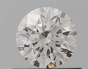 Foto Diamante Natural 0.51 quilates, Redondo , Color H, claridad VVS1 y certificado GIA de