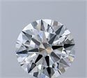 Natural Diamond 3.11 Carats, Round with Excellent Cut, I Color, VS1 Clarity and Certified by GIA
