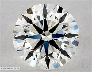 Foto Diamante Natural 0.57 quilates, Redondo , Color I, claridad VVS2 y certificado GIA de