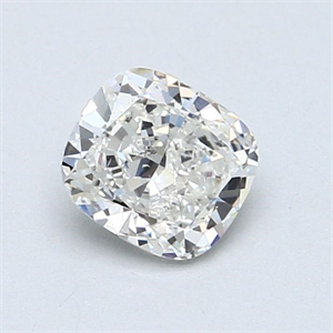 Foto Diamante Natural 0.81 quilates, Del cojín , Color H, claridad SI2 y certificado GIA de