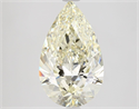 Natural Diamond 2.61 Carats, Pear with  Cut, M Color, VVS1 Clarity and Certified by GIA