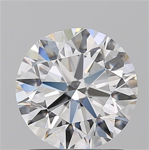 Picture of Natural Diamond 1.50 Carats, Round with Excellent Cut, F Color, VVS2 Clarity and Certified by GIA