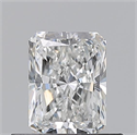 Diamante Natural 0.57 quilates, Radiante , Color F, claridad VS2 y certificado GIA