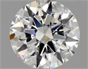 Diamante Natural 1.52 quilates, Redondo , Color G, claridad VVS1 y certificado GIA