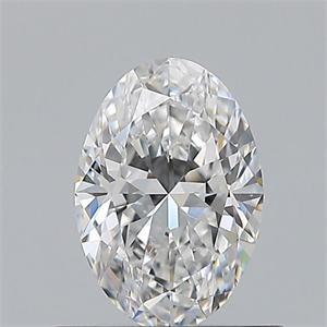 Picture of Natural Diamond 0.60 Carats, Oval with  Cut, E Color, VS2 Clarity and Certified by GIA